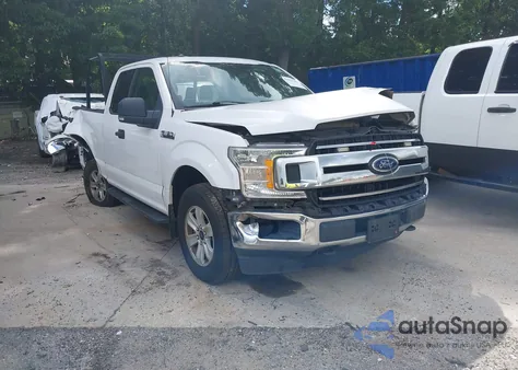 2018 Ford F150 Super Cab from USA, damaged, VIN 1FTEX1EP7JKC78087